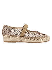 Mackie Mesh Espadrille Flats