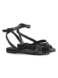 Strappy Gladiator Leather Sandals