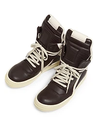 Geobasket Leather High-Top Sneakers