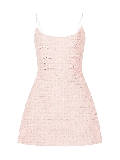 Andi Tweed Sleeveless A-Line Minidress