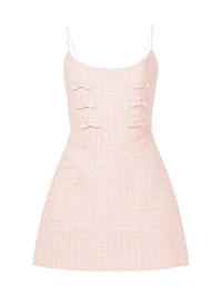Andi Tweed Sleeveless A-Line Minidress