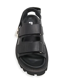 Platform Leather Sandals