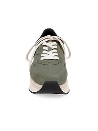 Ivone Suede & Nylon Platform Sneakers