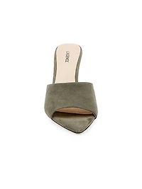 Lolita V 90MM Suede Mules