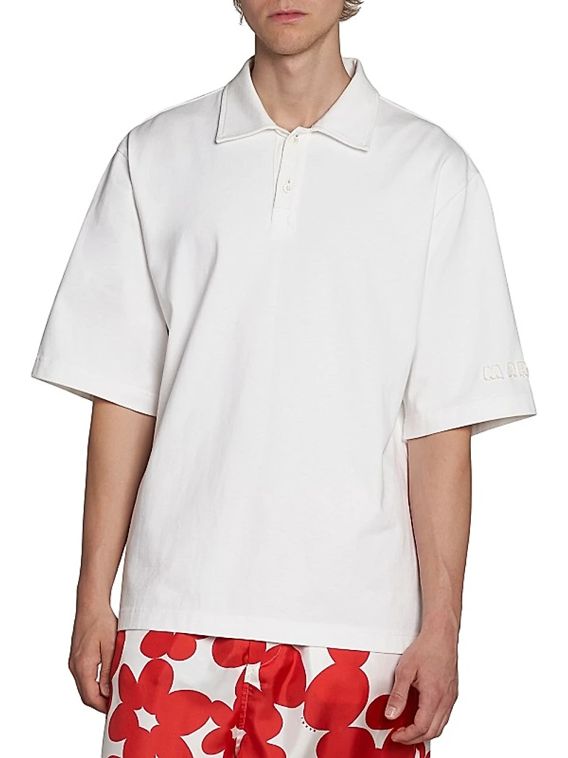 Silk Polo Shirt