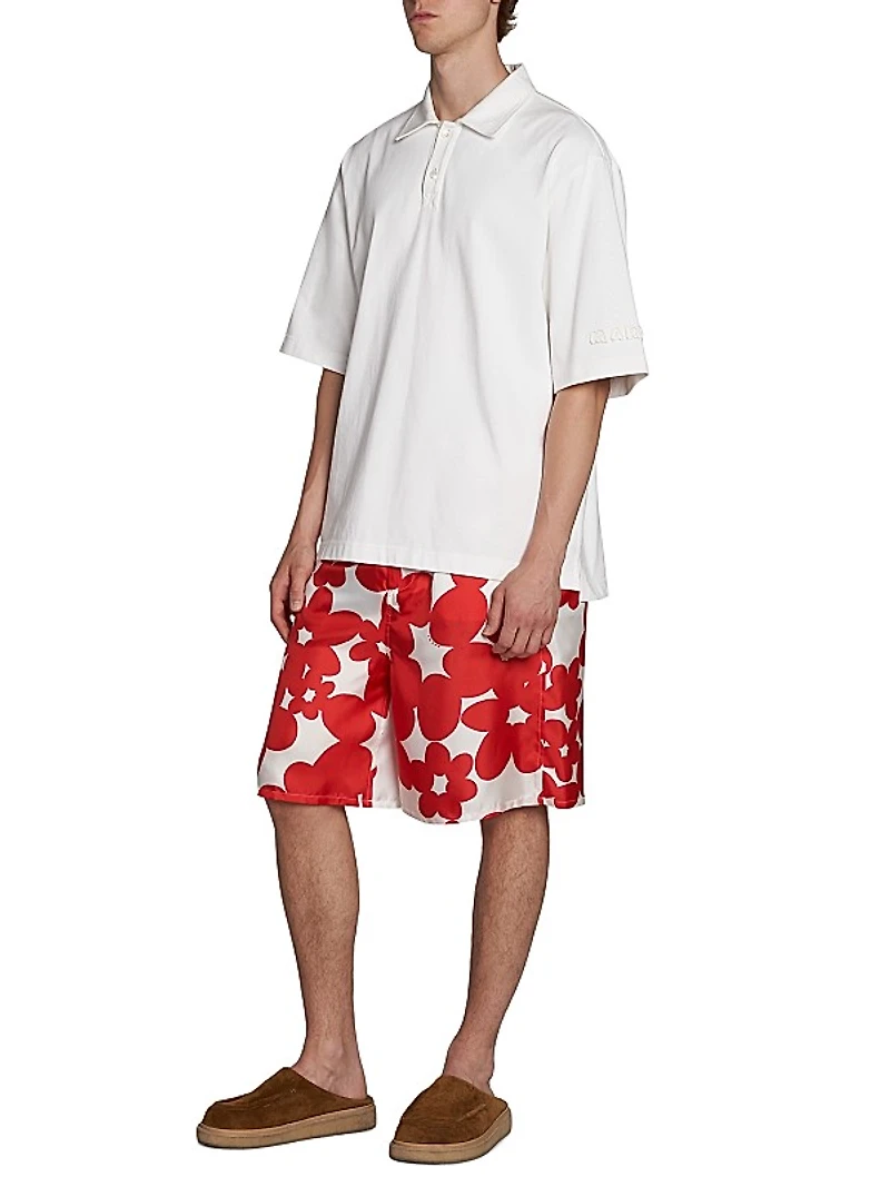 Silk Polo Shirt