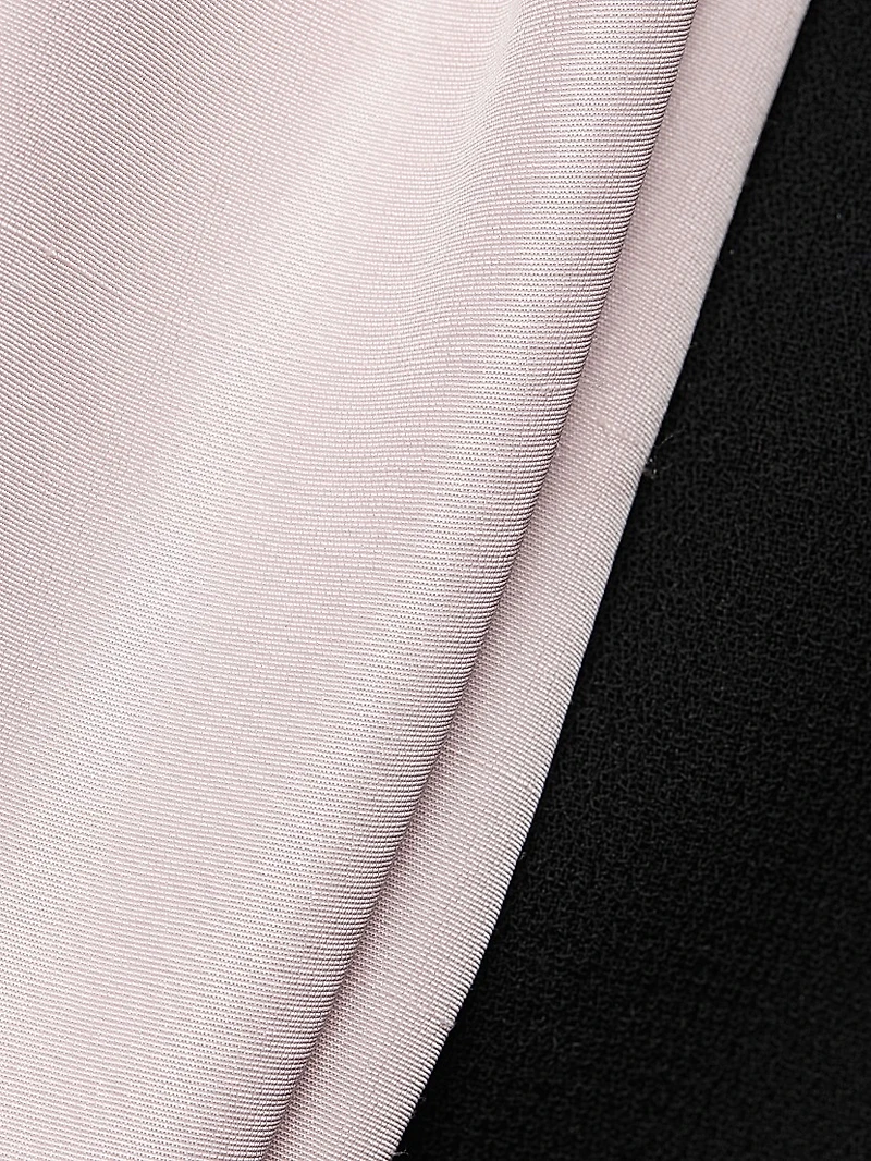 Stretch-Crepe Strapless Train Gown