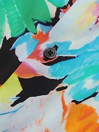 Brite Floral Button-Up Shirt