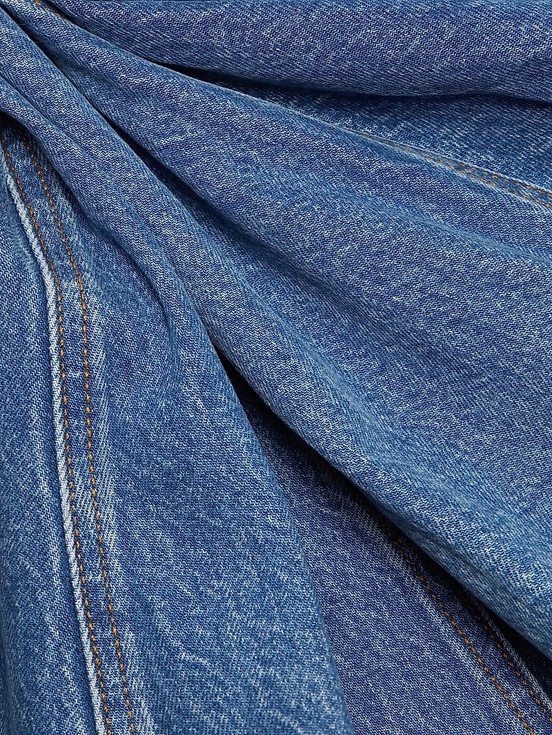 The Sway Denim Miniskirt