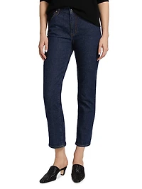 Borrowed Slim Mid-Rise Jeans