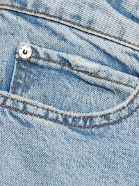 Wide Mid-Rise Jeans