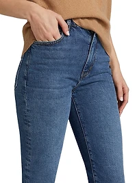Ruler Crop Mid-Rise Jeans