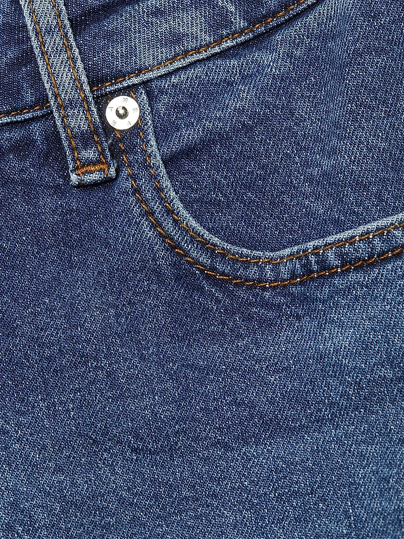 Ruler Crop Mid-Rise Jeans