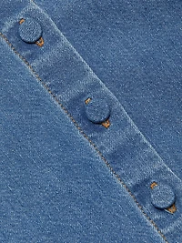 The Billow Sleeve Denim Shirt