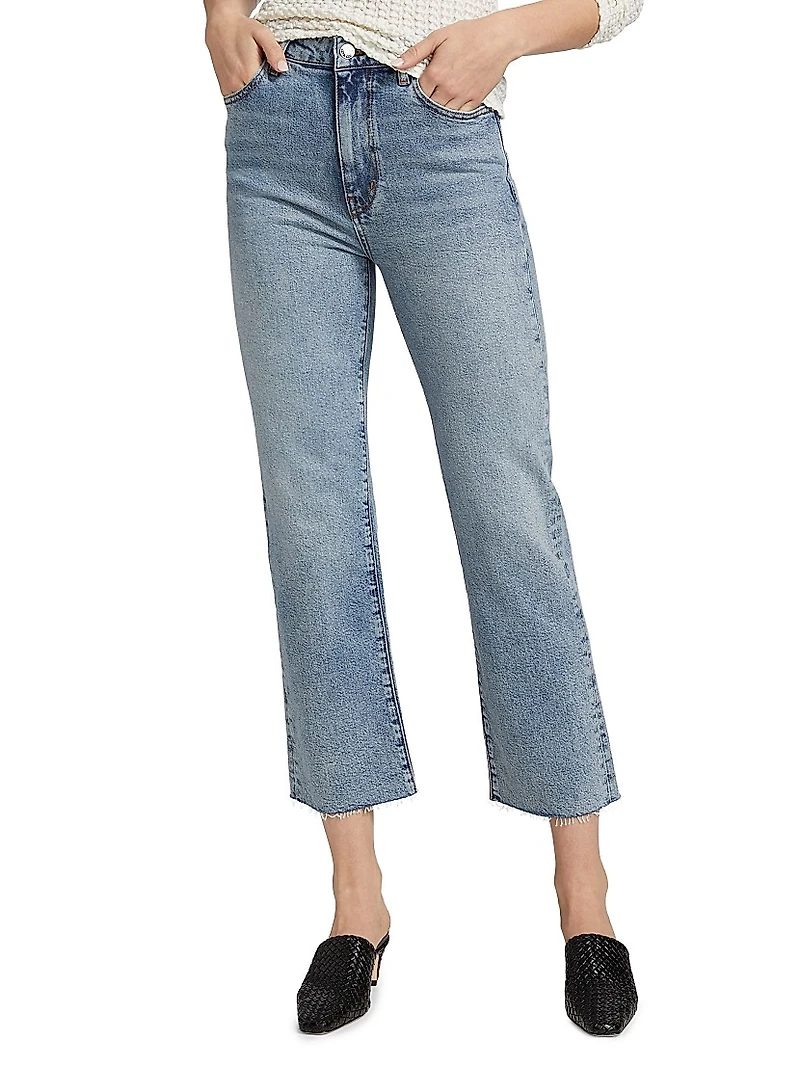 The Ruler High-Rise Crop Jeans