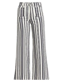 Le Slim High-Rise Palazzo Jeans