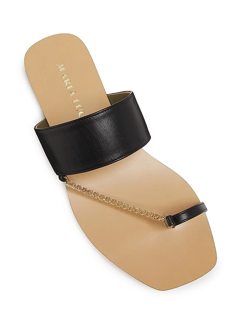 Melide Capri Leather Sandals