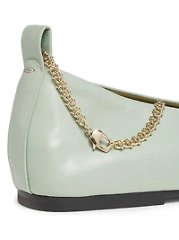 Augusta Leather Ballet Flats