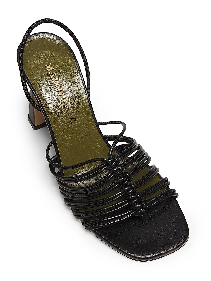 Melania 85MM Slingback Sandals