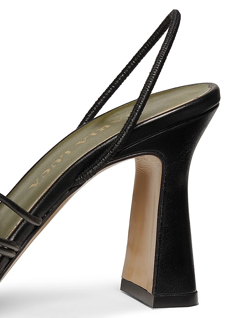 Melania 85MM Slingback Sandals