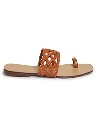 Mennia Capri Braided Sandals