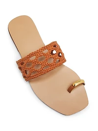 Mennia Capri Braided Sandals