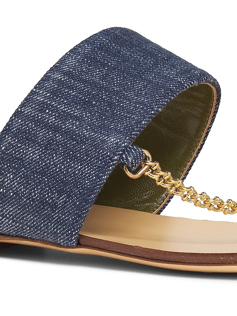 Melide Capri Chain-Link Sandals