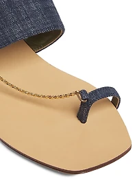 Melide Capri Chain-Link Sandals