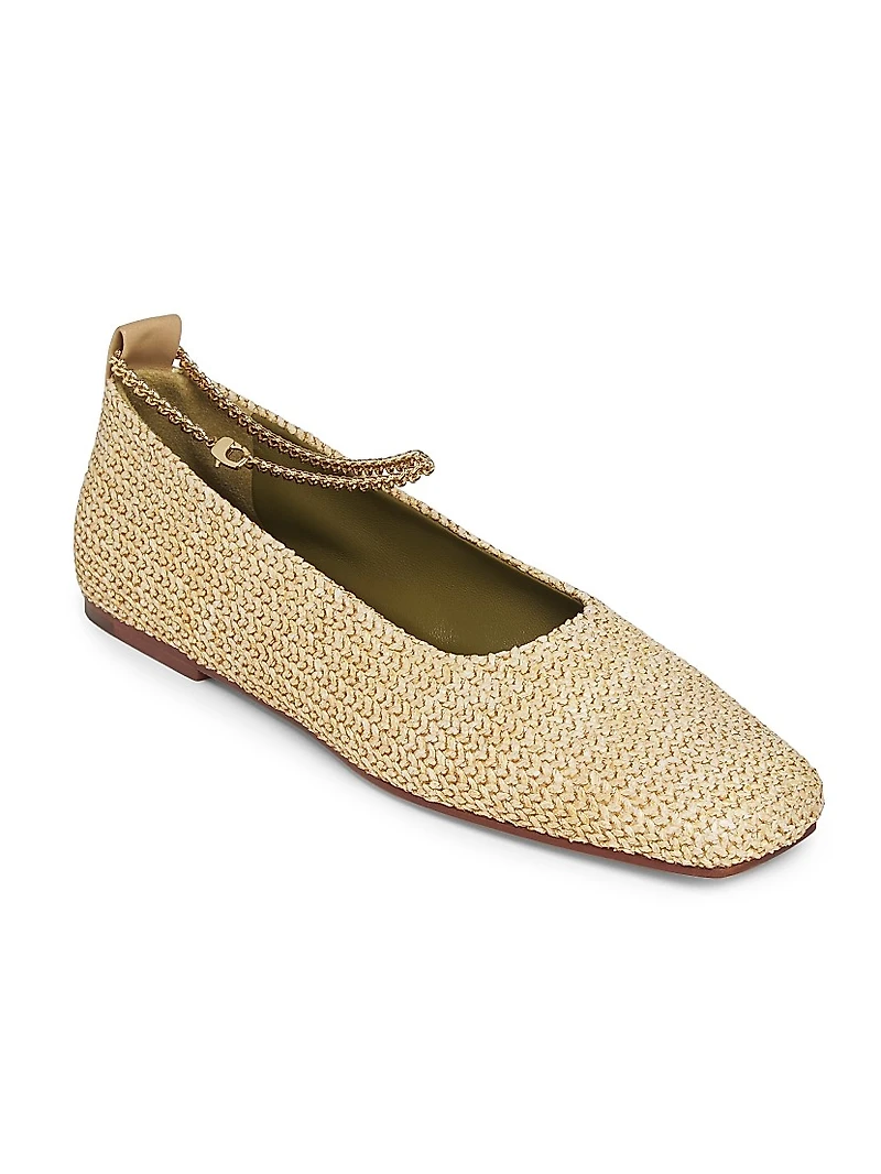 Augusta Woven Ballet Flats
