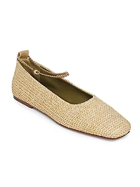 Augusta Woven Ballet Flats