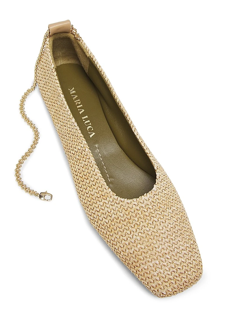 Augusta Woven Ballet Flats