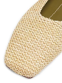 Augusta Woven Ballet Flats