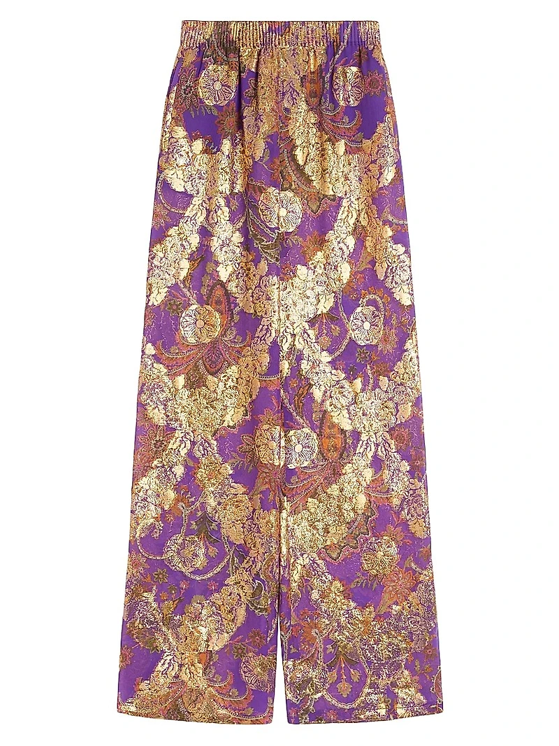 Pants Fil Coupe Lame Cachemire Apres L'hiver