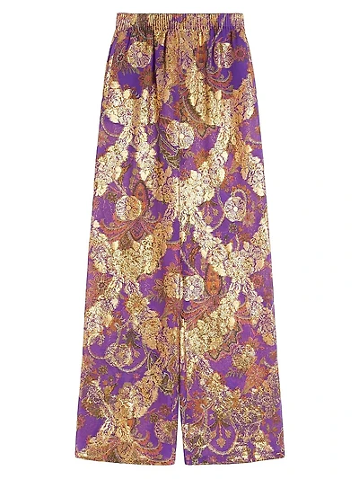 Pants Fil Coupe Lame Cachemire Apres L'hiver