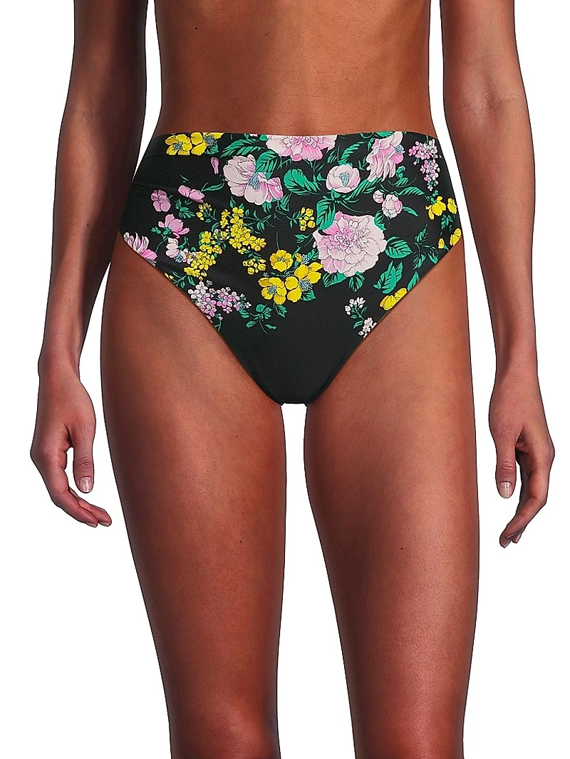 Scarlett Floral Jersey Bikini Bottom