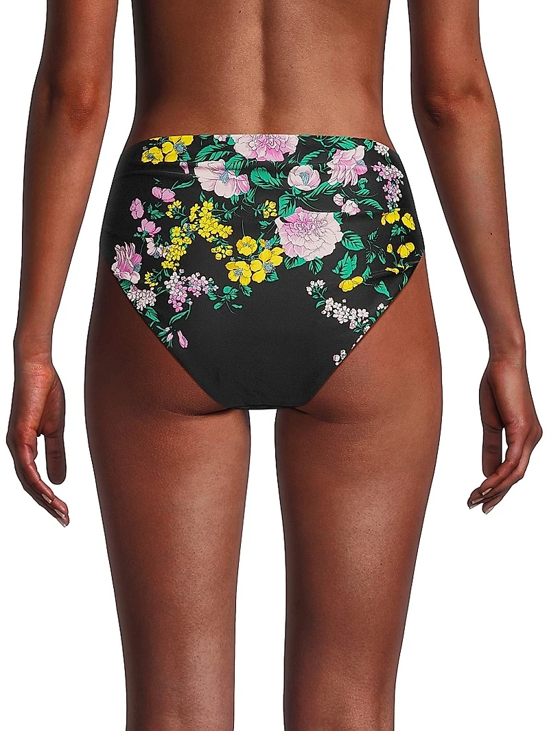 Scarlett Floral Jersey Bikini Bottom