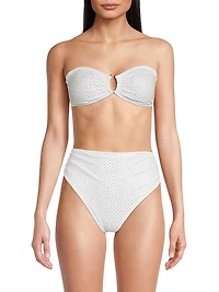 Meave Hotfix Bikini Top