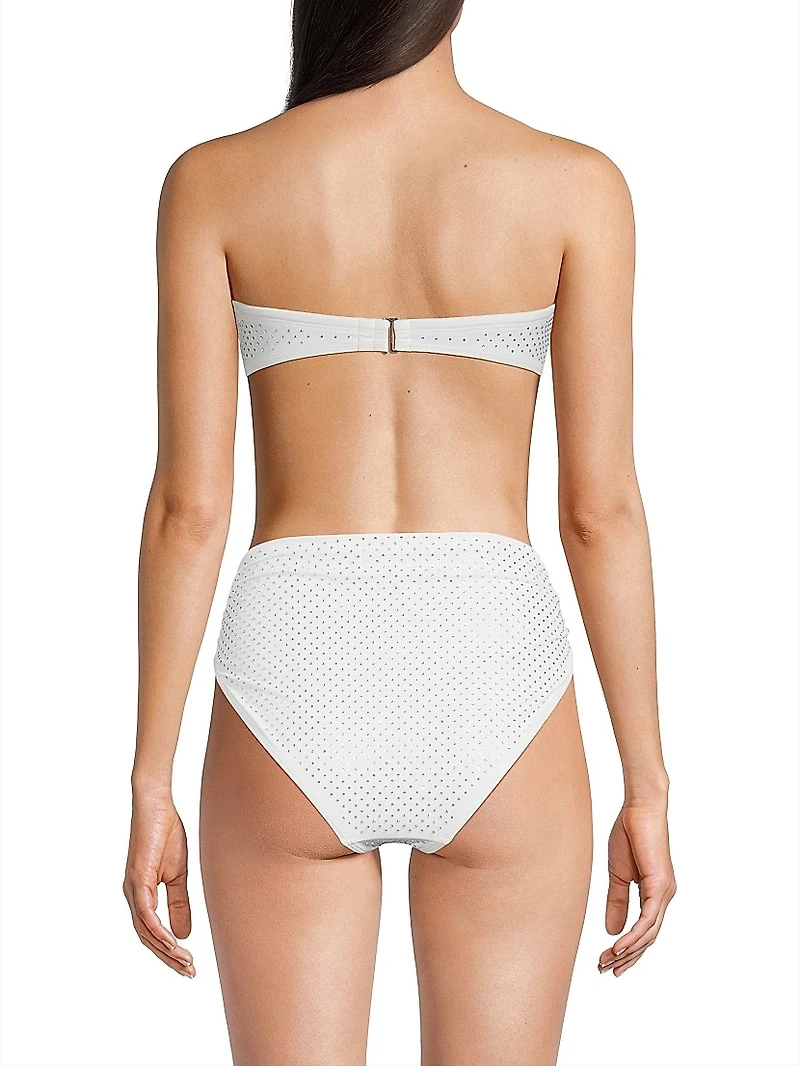 Meave Hotfix Bikini Top