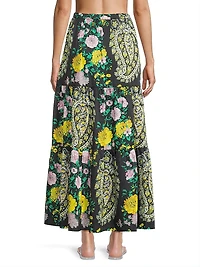 Jeanette Printed Maxi Skirt