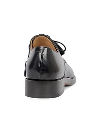 Les Derbies Tressees Leather Derbys
