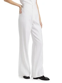 The Jones Linen Wide Leg Pants