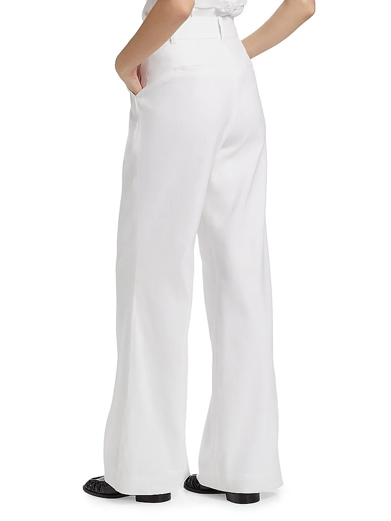 The Jones Linen Wide Leg Pants