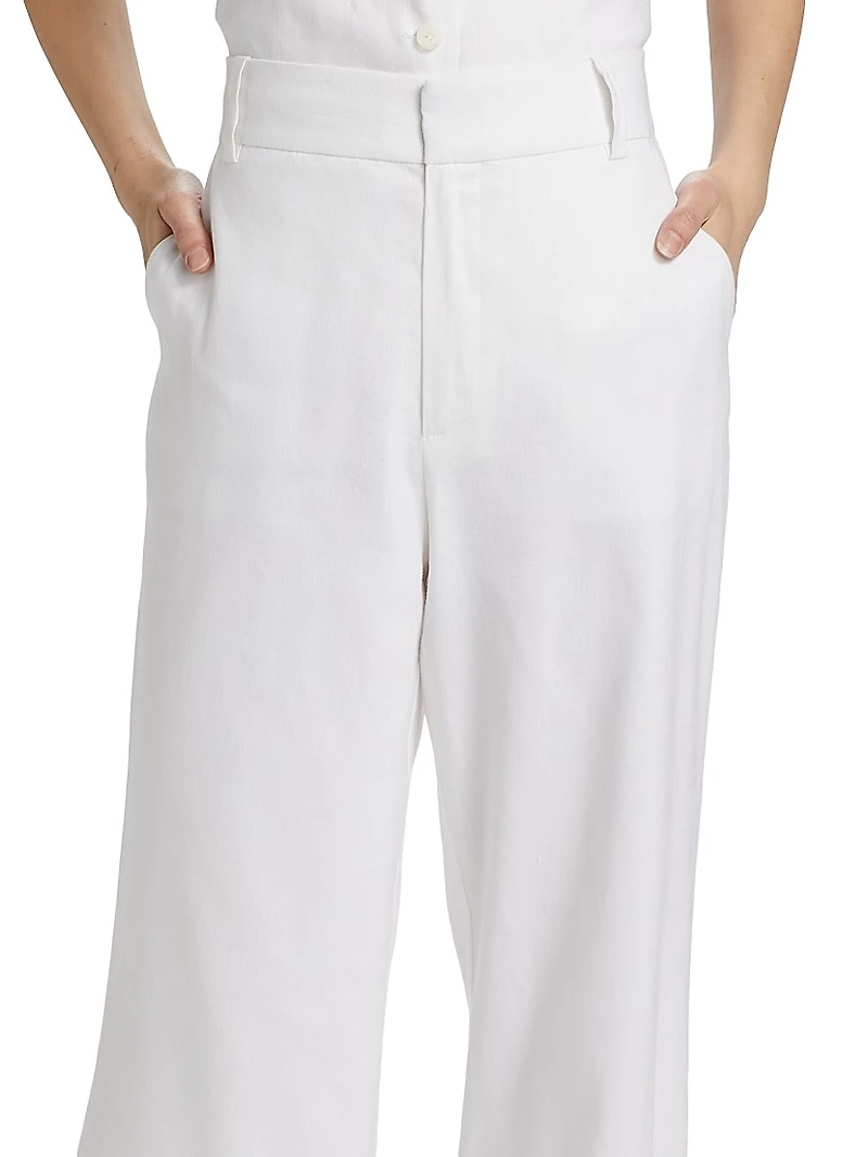 The Jones Linen Wide Leg Pants