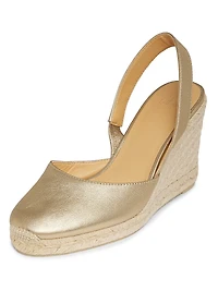 Carissa Leather Espadrilles