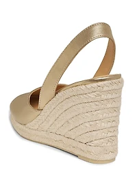 Carissa Leather Espadrilles