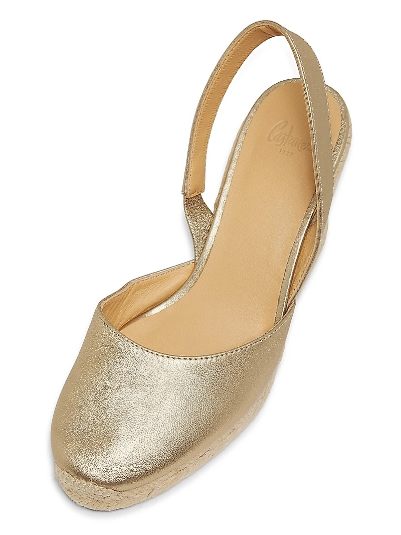 Carissa Leather Espadrilles