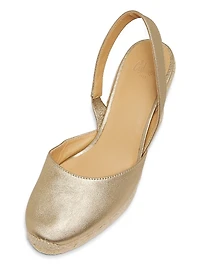 Carissa Leather Espadrilles