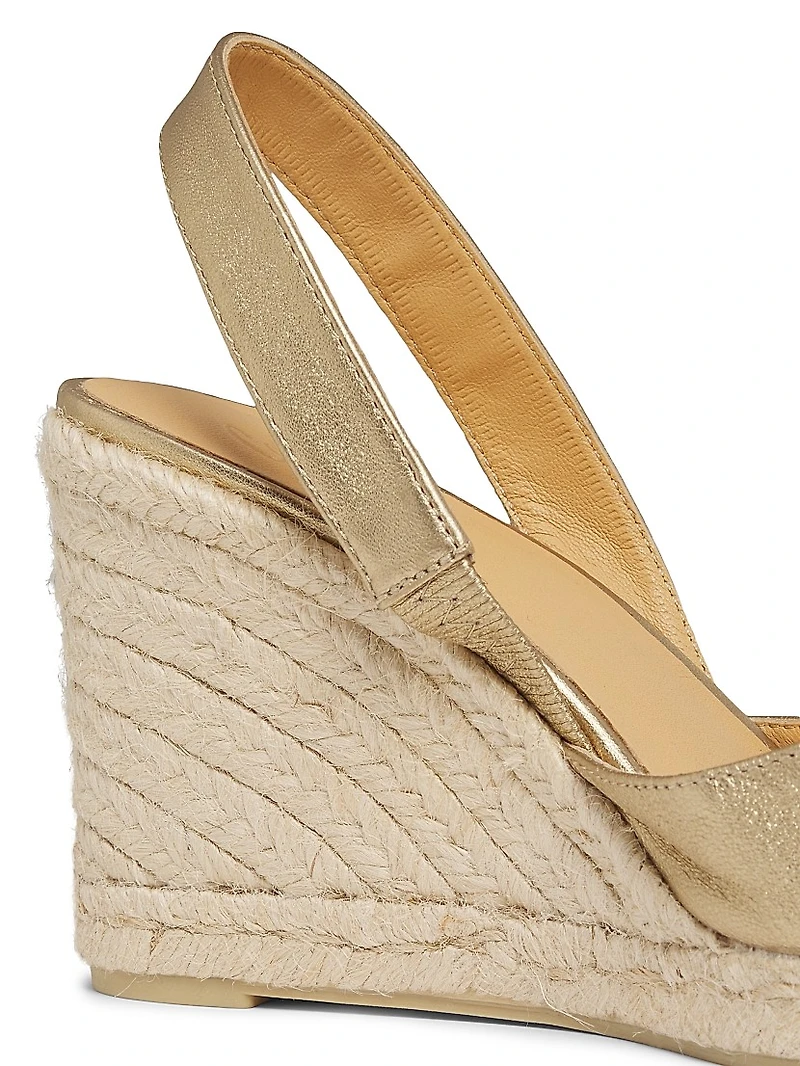 Carissa Leather Espadrilles
