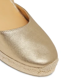 Carissa Leather Espadrilles