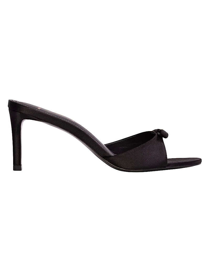 Albie 65MM Satin Mules
